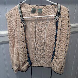 Elegant Cream Knit Sweater
